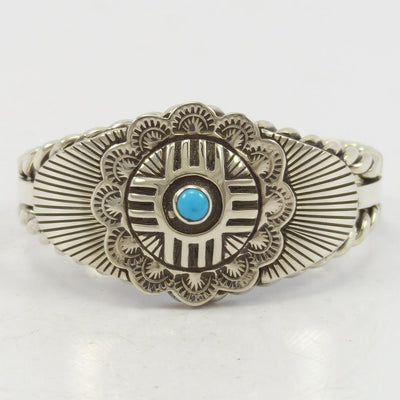 Sleeping Beauty Turquoise Cuff by Allison Lee - Garland's