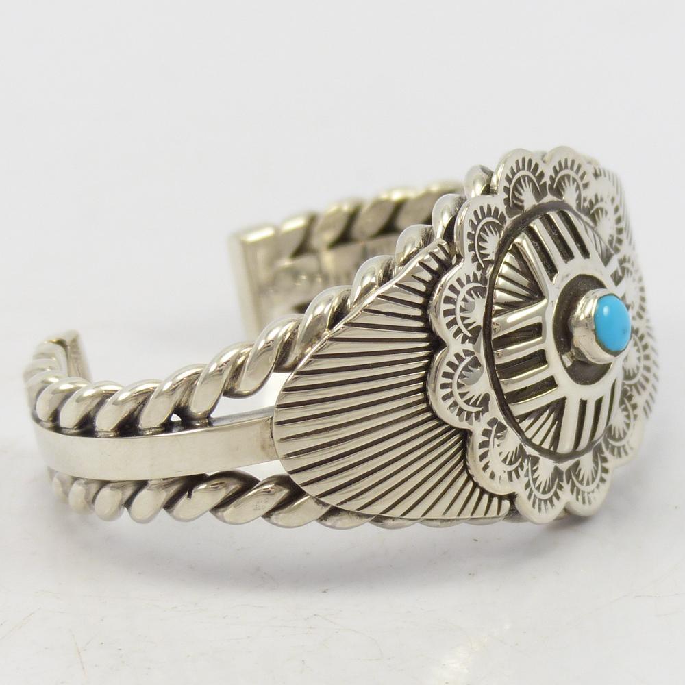 Sleeping Beauty Turquoise Cuff by Allison Lee - Garland's