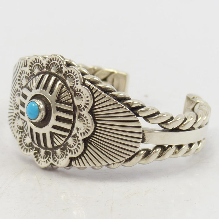 Sleeping Beauty Turquoise Cuff by Allison Lee - Garland's