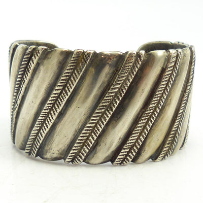 Coin Silver Cuff by Jock Favour - Garland's