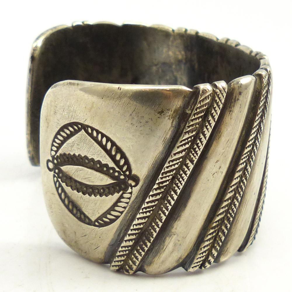 Coin Silver Cuff by Jock Favour - Garland's