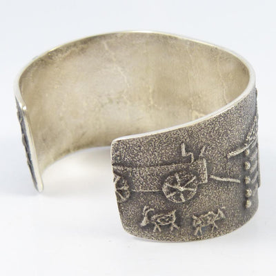 Kingman Turquoise Cuff by Lee Begay - Garland's