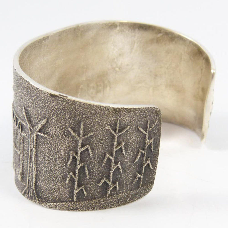 Kingman Turquoise Cuff by Lee Begay - Garland&