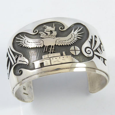 Eagle Dancer Cuff by Berra Tawahongva - Garland's