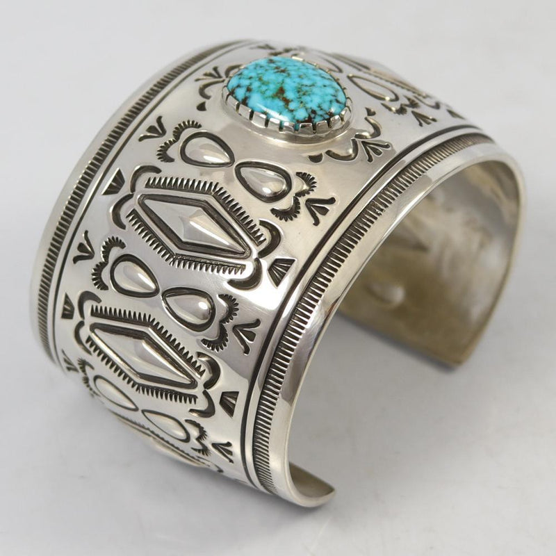 Kingman Turquoise Cuff by Fidel Bahe - Garland&
