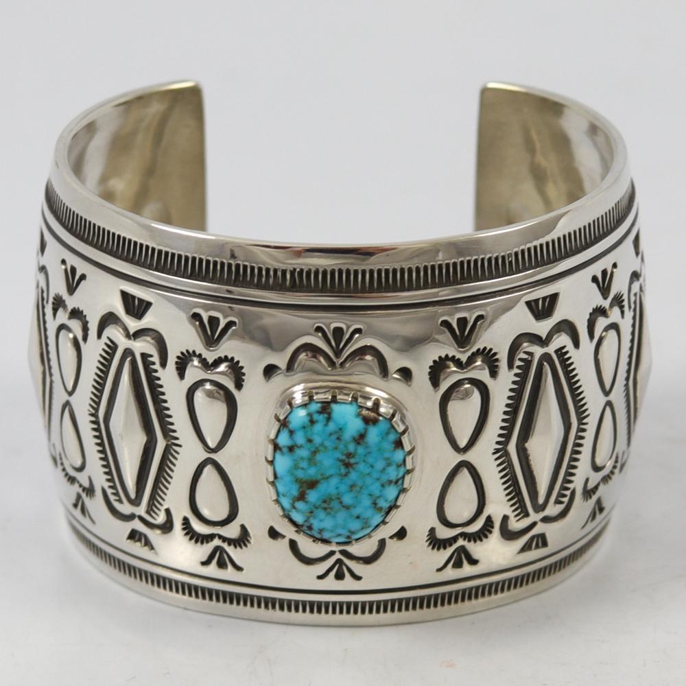 Kingman Turquoise Cuff by Fidel Bahe - Garland's