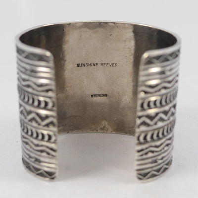 Wide Coral Cuff by Sunshine Reeves - Garland's