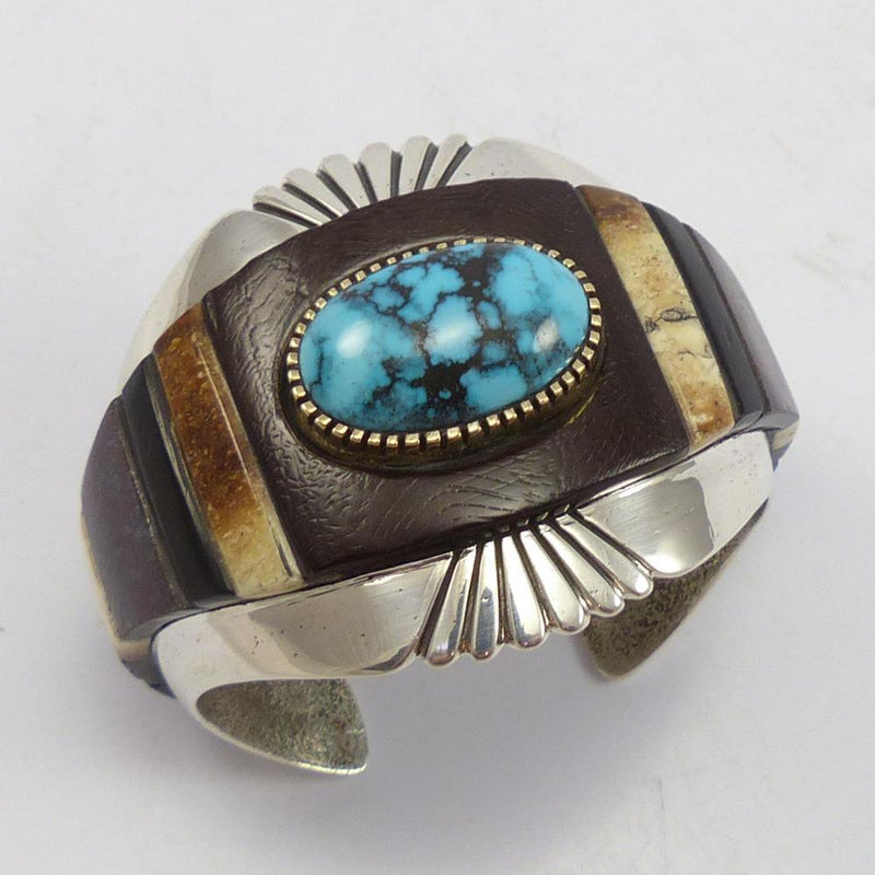 Candelaria Turquoise Cuff by Edison Cummings - Garland&