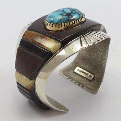 Candelaria Turquoise Cuff by Edison Cummings - Garland's