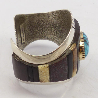 Candelaria Turquoise Cuff by Edison Cummings - Garland's