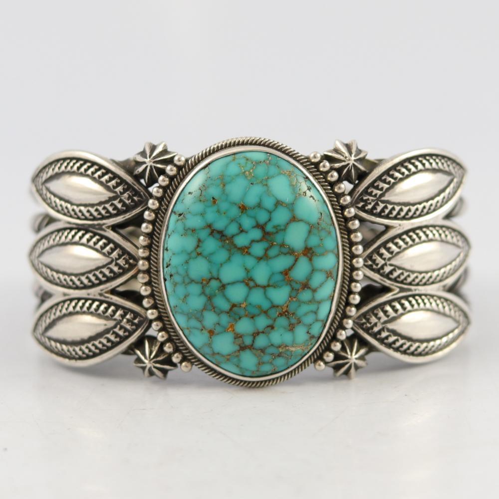 Kingman Turquoise Cuff by Perry Shorty - Garland's