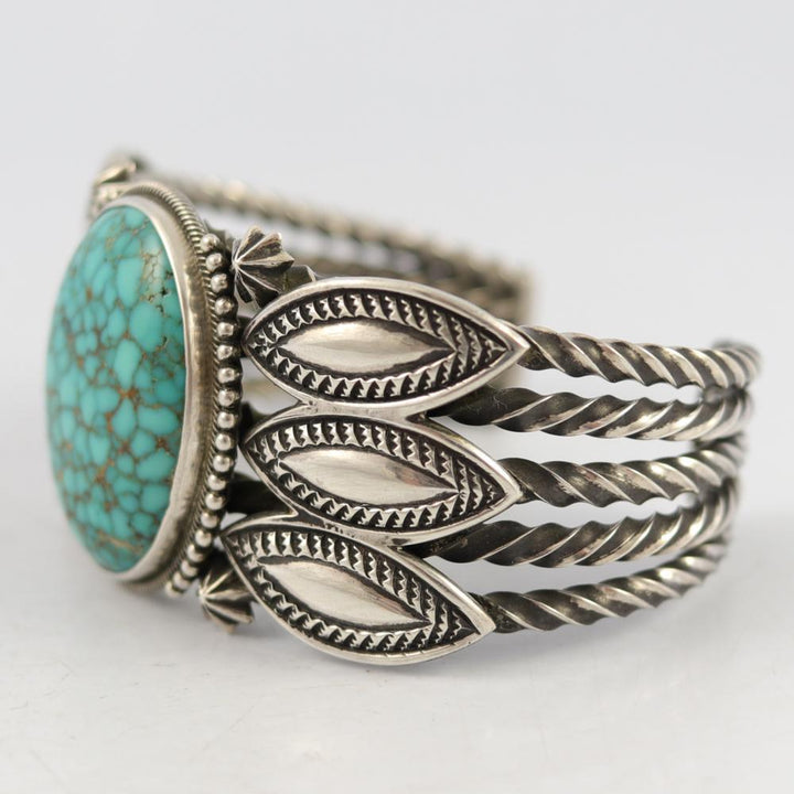 Kingman Turquoise Cuff by Perry Shorty - Garland's