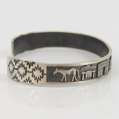 Storyteller Cuff by Roland Begay - Garland's