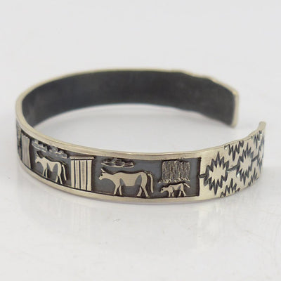 Storyteller Cuff by Roland Begay - Garland's