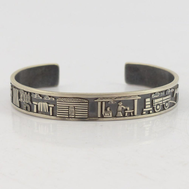 Storyteller Cuff by Roland Begay - Garland&