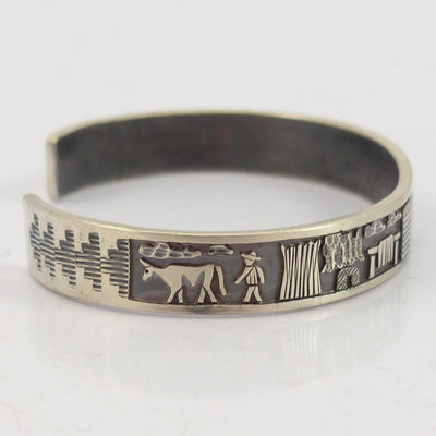 Storyteller Cuff by Roland Begay - Garland's