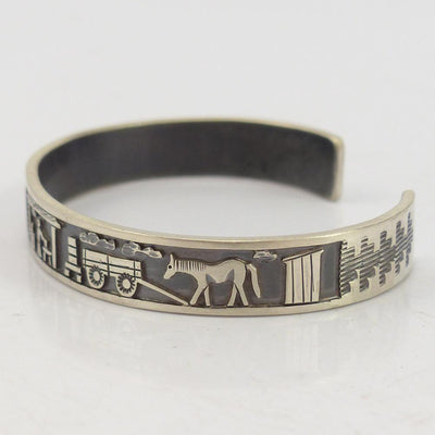 Storyteller Cuff by Roland Begay - Garland's