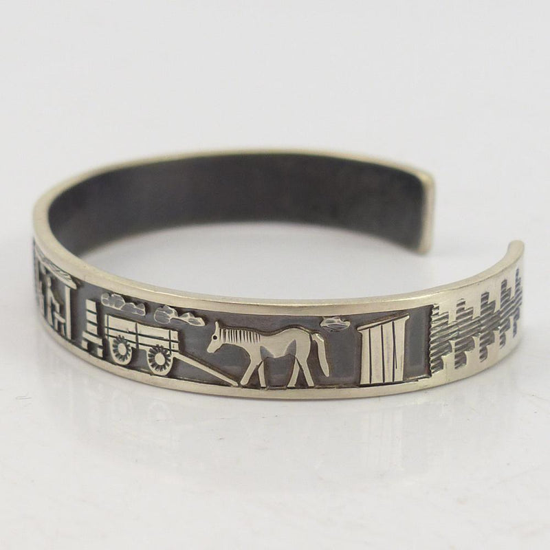 Storyteller Cuff by Roland Begay - Garland&