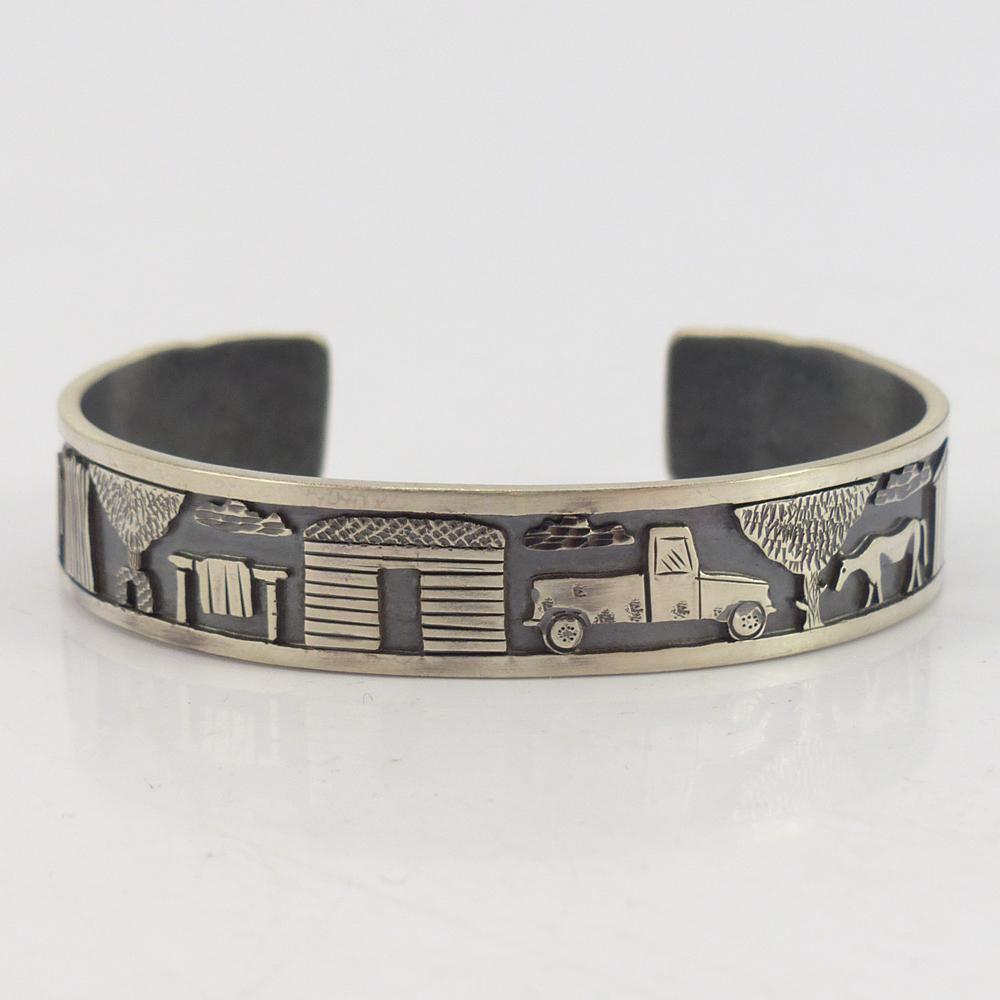 Storyteller Cuff by Roland Begay - Garland's