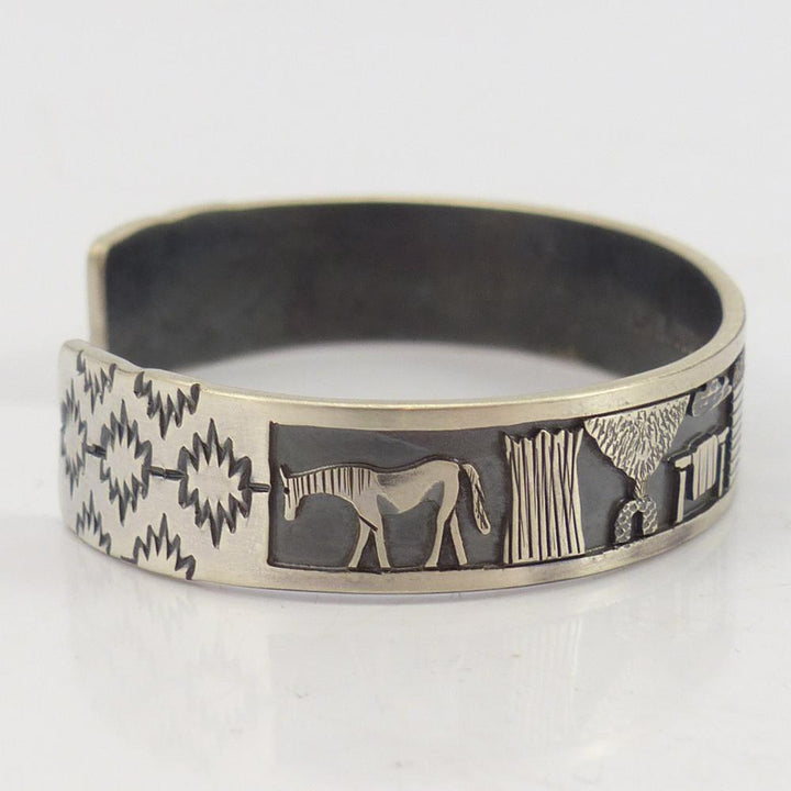 Storyteller Cuff by Roland Begay - Garland's