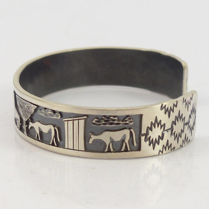 Storyteller Cuff by Roland Begay - Garland's