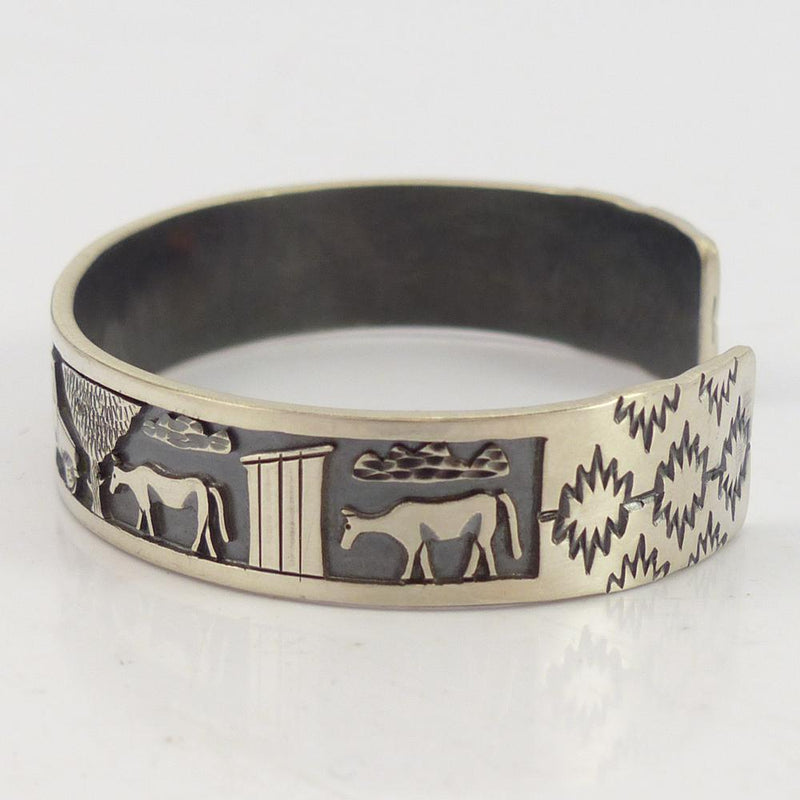 Storyteller Cuff by Roland Begay - Garland&