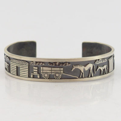 Storyteller Cuff by Roland Begay - Garland's