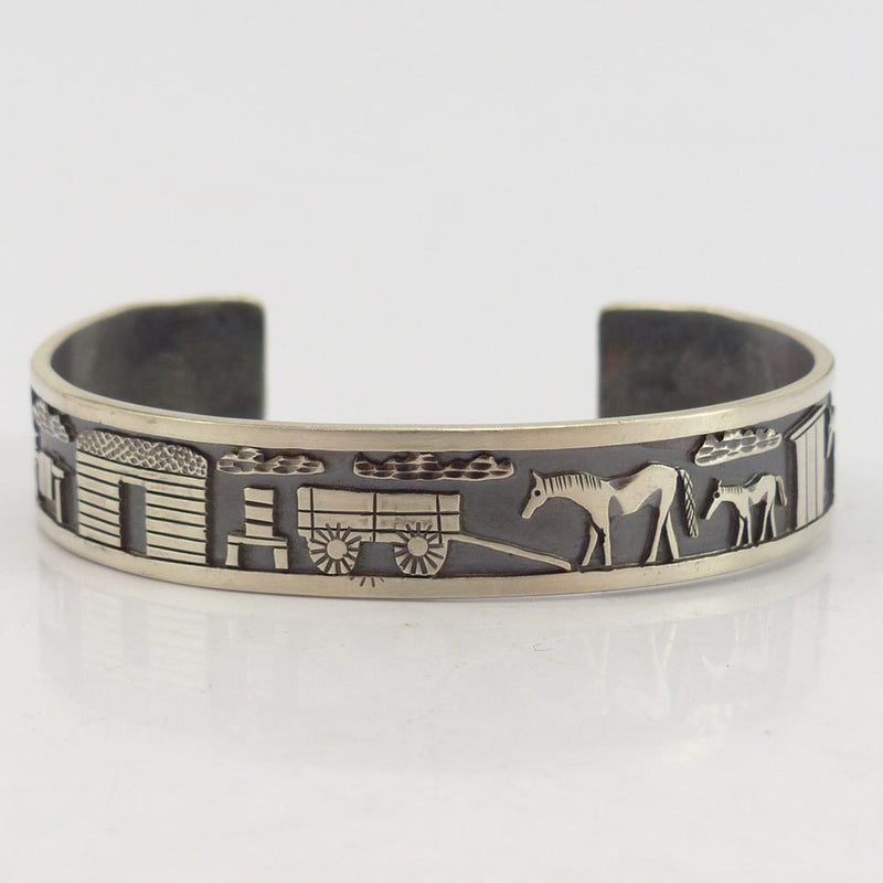 Storyteller Cuff by Roland Begay - Garland&