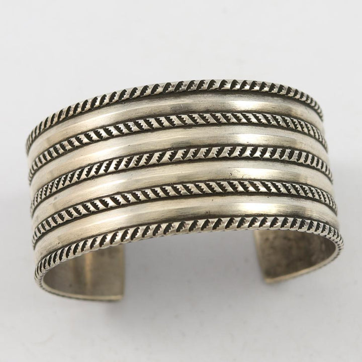 Coin Silver Cuff by Perry Shorty - Garland's