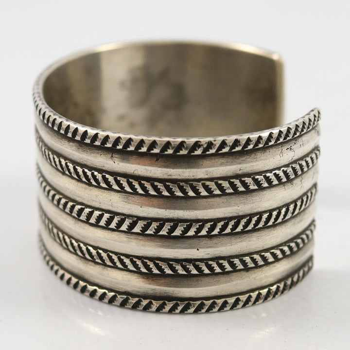 Coin Silver Cuff by Perry Shorty - Garland's