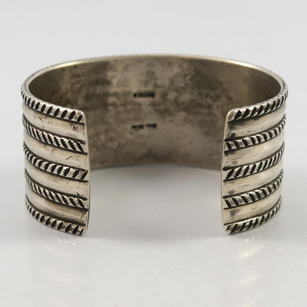 Coin Silver Cuff by Perry Shorty - Garland's