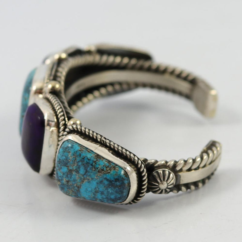 Turquoise and Sugilite Cuff – Garland's