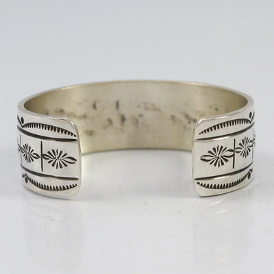 Silver Overlay Cuff by Peter Nelson - Garland's