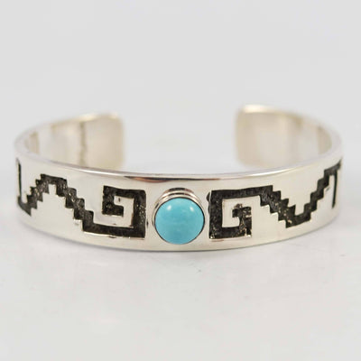Turquoise Cuff Bracelet by Marie Jackson - Garland's