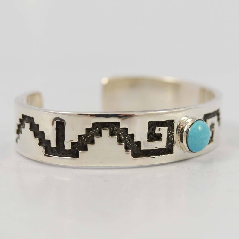 Turquoise Cuff Bracelet by Marie Jackson - Garland&