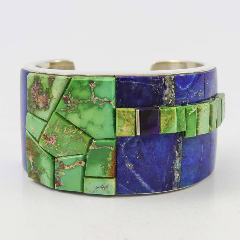 Multi-stone Inlay Bracelet by Na Na Ping - Garland&