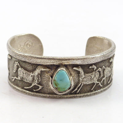 Royston Turquoise Cuff by Anthony Lovato - Garland's