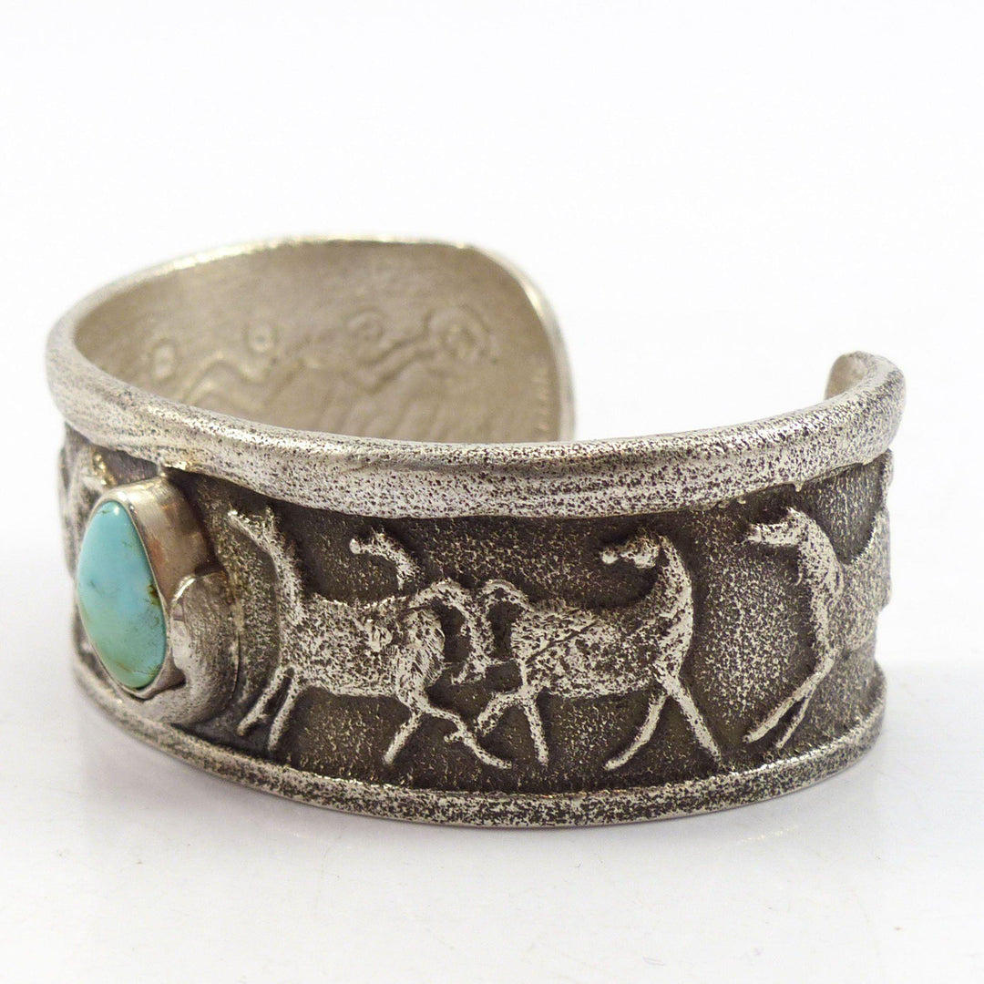 Royston Turquoise Cuff by Anthony Lovato - Garland's