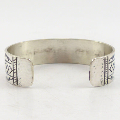 Silver Overlay Cuff by Peter Nelson - Garland's