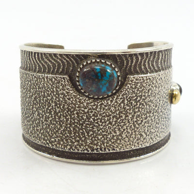 Bisbee Turquoise Cuff by Edison Cummings - Garland's