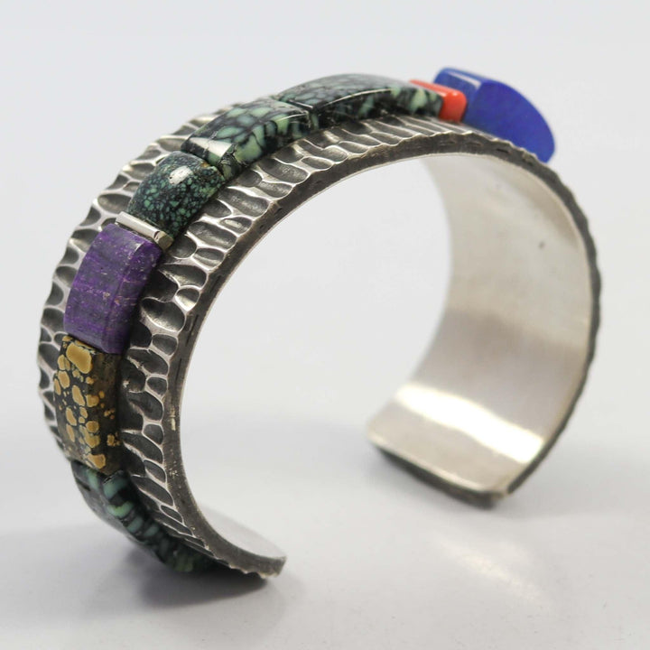 Multi-Stone Cuff by Alvin Yellowhorse - Garland's