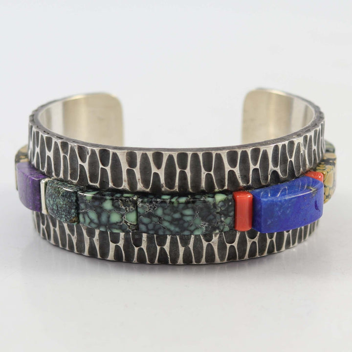 Multi-Stone Cuff by Alvin Yellowhorse - Garland's