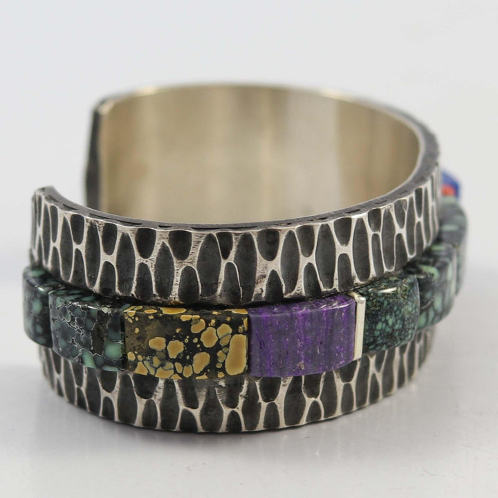 Multi-Stone Cuff by Alvin Yellowhorse - Garland's