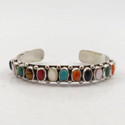 Multi-Stone Cuff by Clarissa and Vernon Hale - Garland's