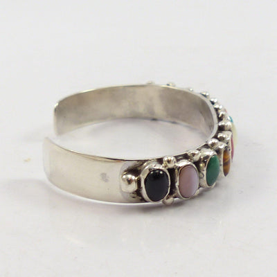 Multi-Stone Cuff by Clarissa and Vernon Hale - Garland's