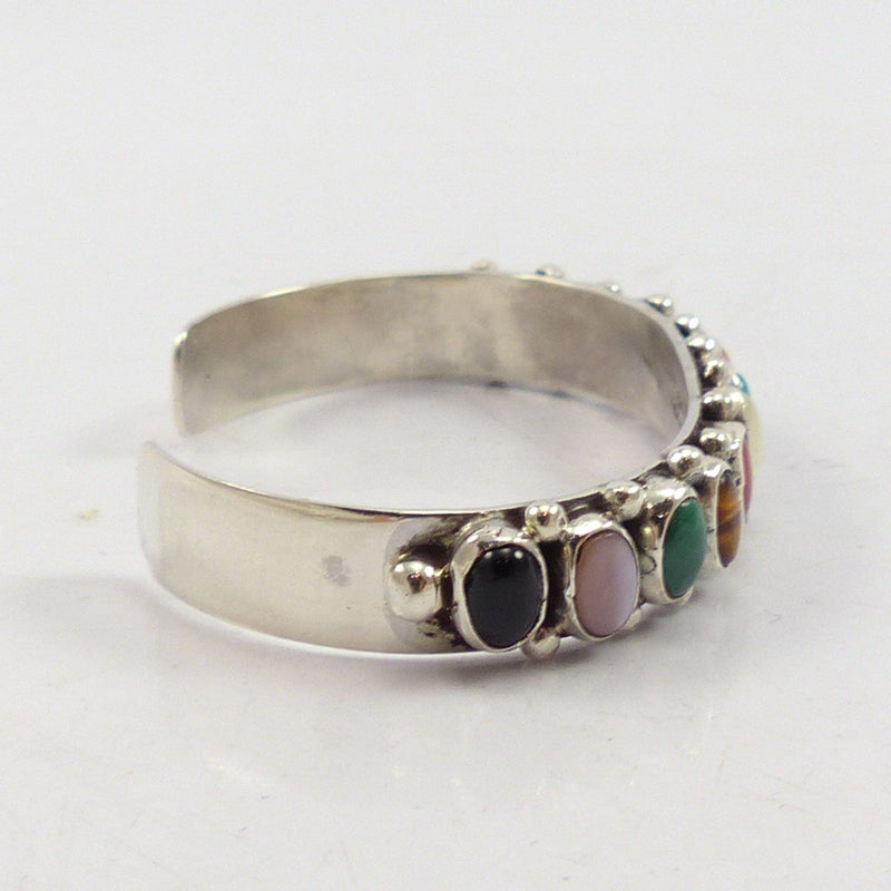Multi-Stone Cuff by Clarissa and Vernon Hale - Garland&