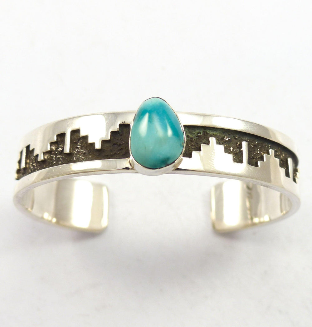 Fox Turquoise Cuff by Marie Jackson - Garland's