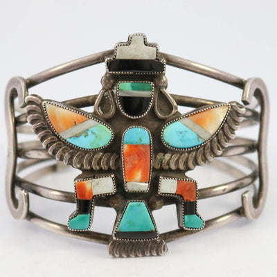 1940s Zuni Knifewing Cuff by Vintage Collection - Garland's