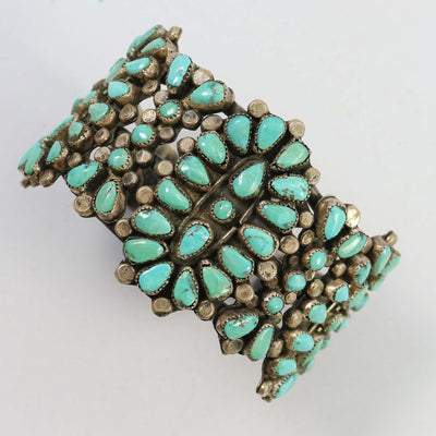 1950s Turquoise Cuff by Vintage Collection - Garland's