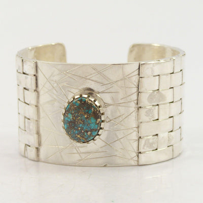 Indian Mountain Turquoise Cuff by Alethia Little Crawford - Garland's